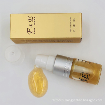 FE gold leaf tattoo repair gel